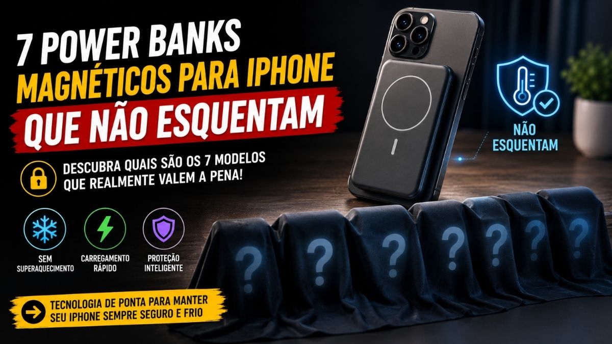 7 Power Banks Magnéticos Para iPhone Que NÃO Esquentam