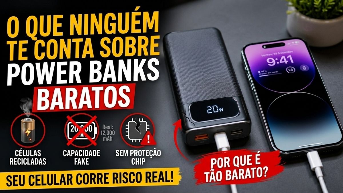 O Que Ninguém Te Conta Sobre Power Banks Baratos