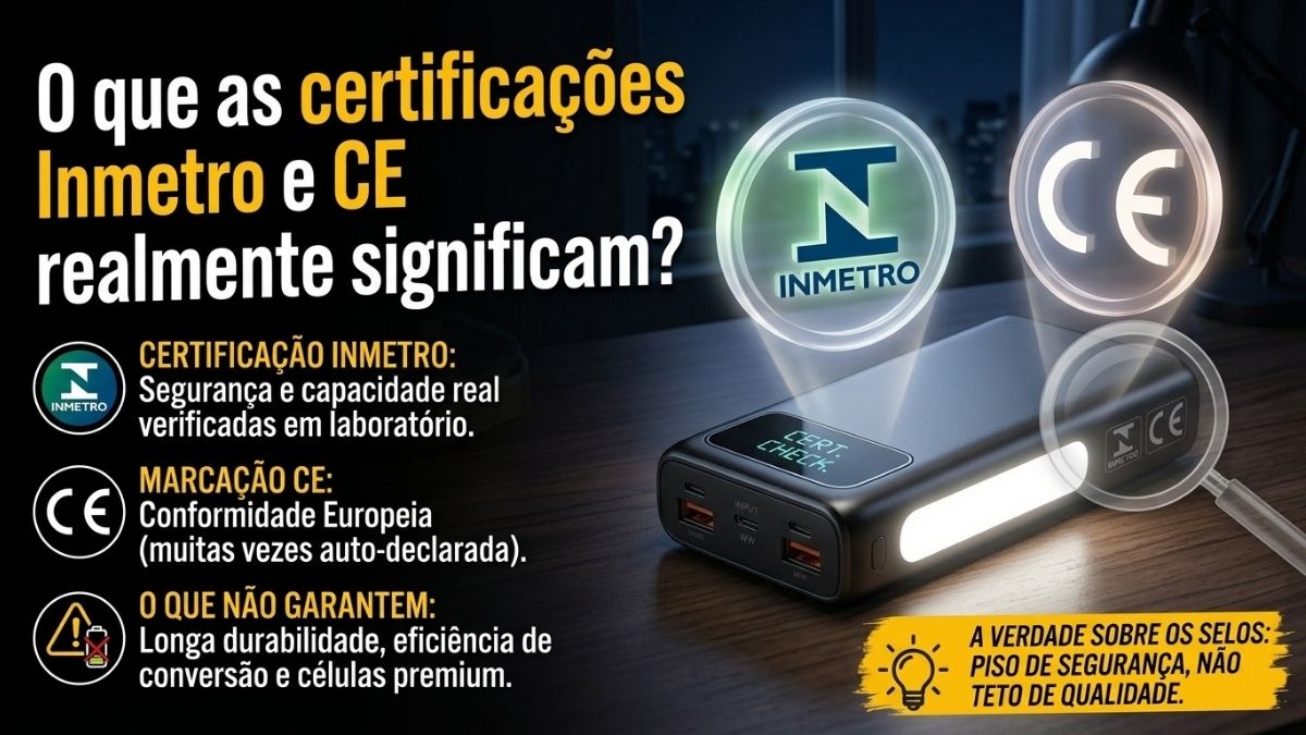 O Que as Certificações Inmetro e CE Realmente Significam