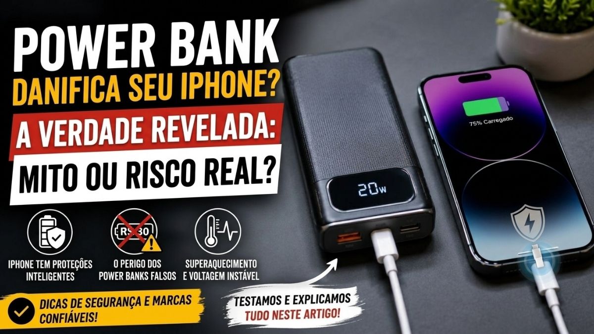 Power Bank Estraga a Bateria do iPhone