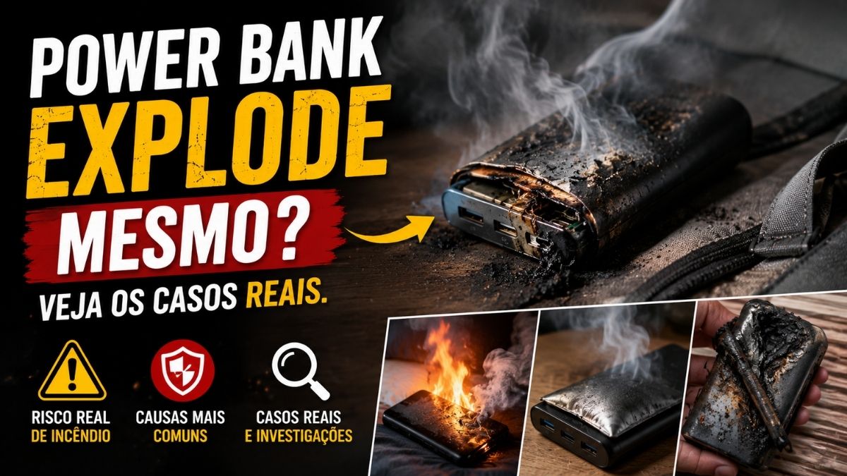 Power Bank Explode Mesmo? Veja os Casos Reais