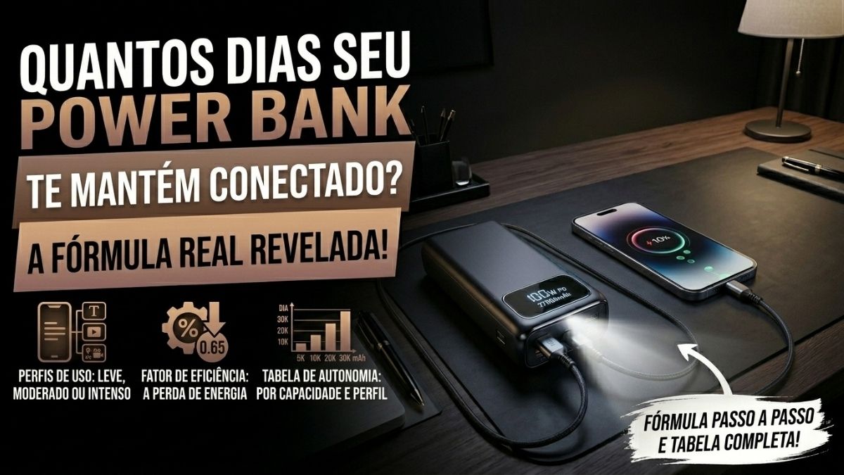 Quantos Dias um Power Bank Consegue Manter Você Conectado