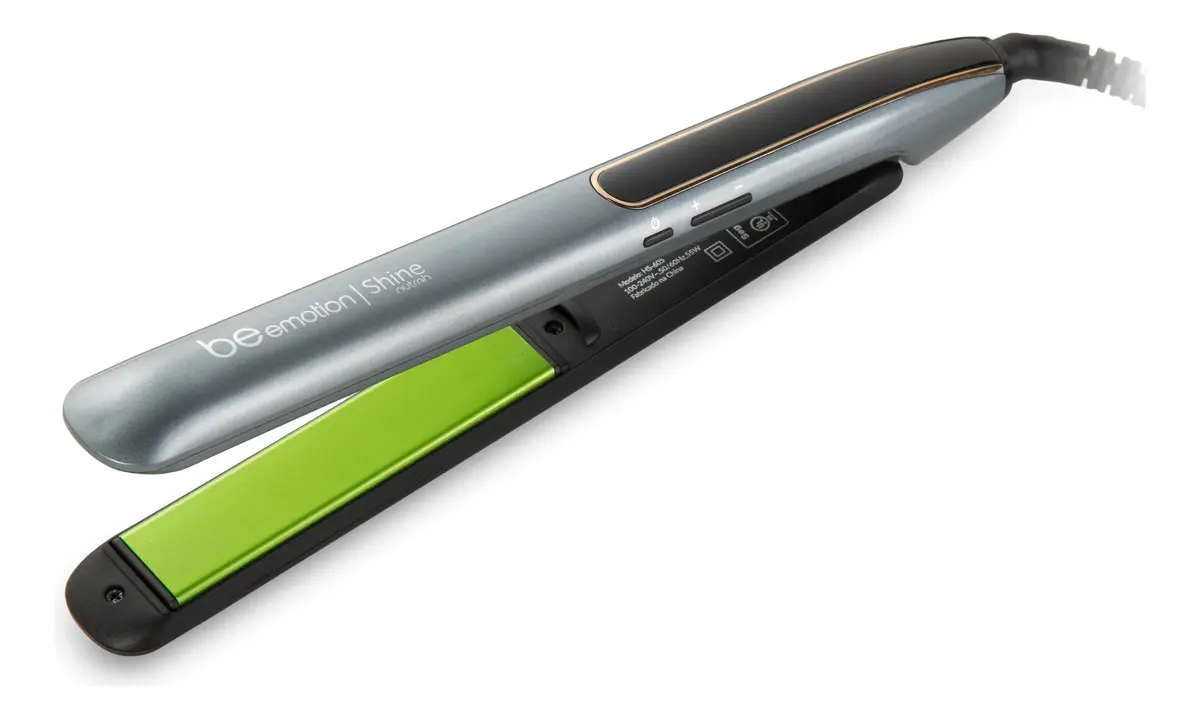 Prancha Profissional Progressiva Shine Be Emotion Bivolt Cor Verde