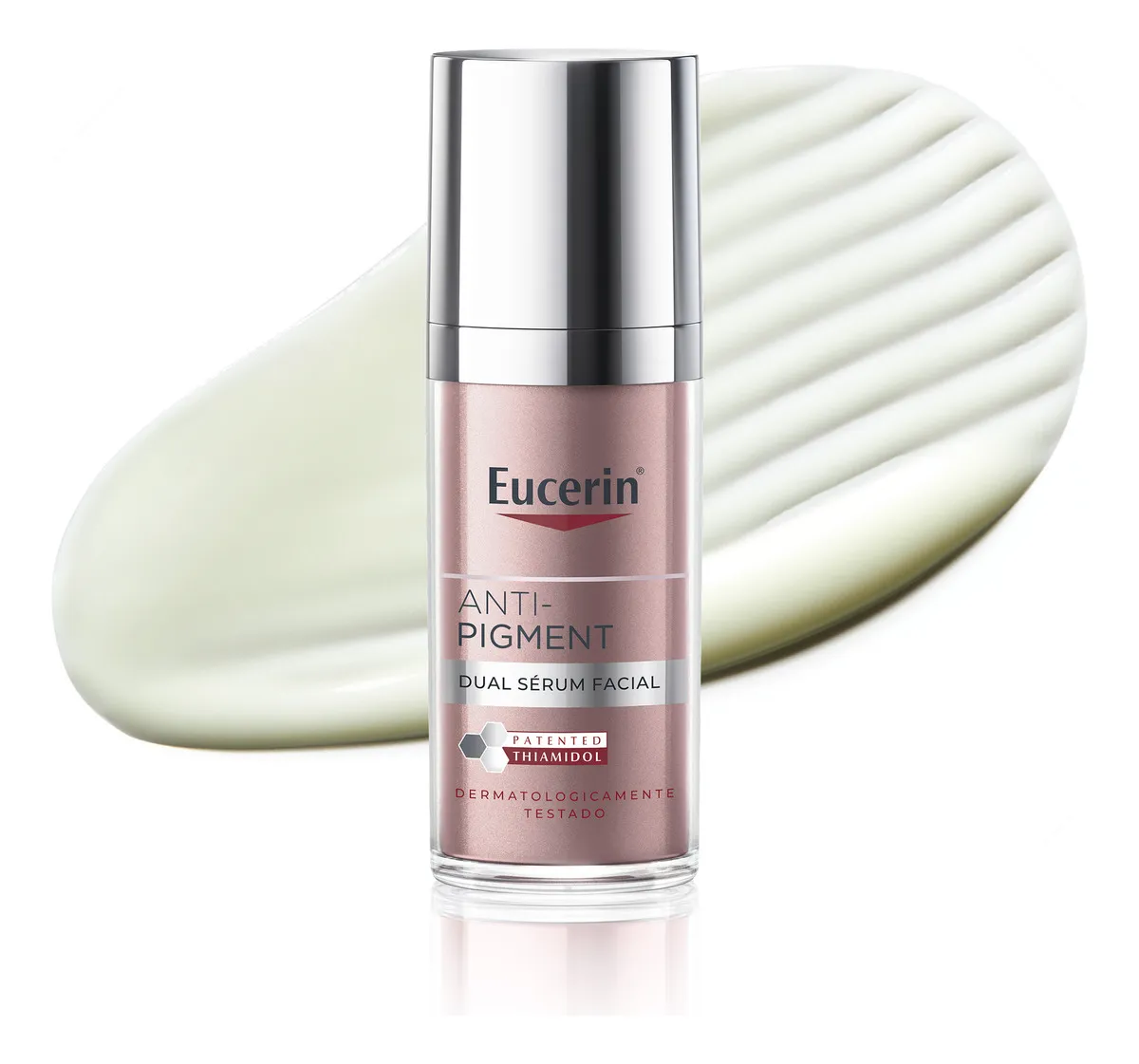 EUCERIN Dual Sérum Facial Antimanchas e Anti-idade 30ml, Anti-Pigment, Clareador, Thiamidol, Ácido Hialurônico