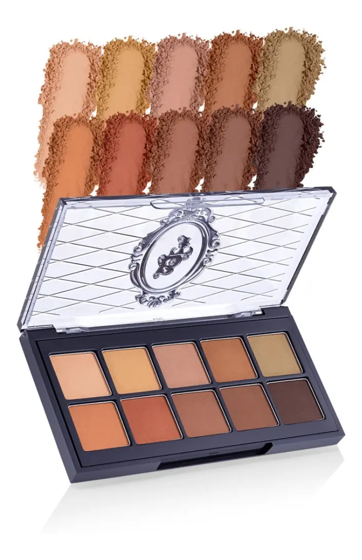 Paleta De Sombras Bruna Tavares 10 Cores